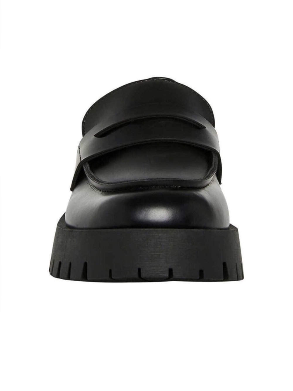 STEVE MADDEN Lolo Penny Loafer Shoes Women's Size 8 Black 1718640 - Picture 4 of 9